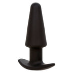 CALEXOTICS - ROCK BOTTOM KONISCHER ANALPLUG 10 VIBRATIONEN SILIKON SCHWARZ