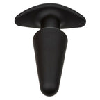 CALEXOTICS - ROCK BOTTOM KONISCHER ANALPLUG 10 VIBRATIONEN SILIKON SCHWARZ