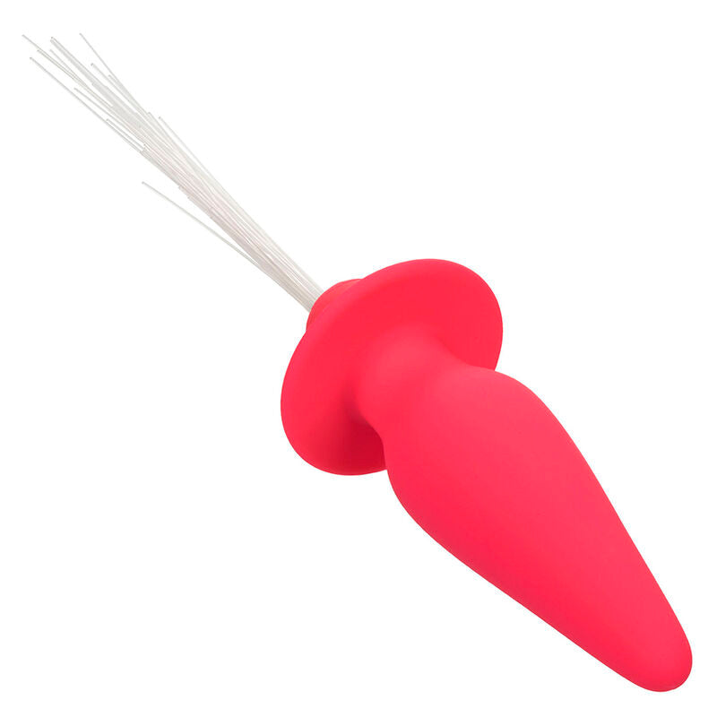 CALEXOTICS - SOUTHERN LIGHTS LEUCHTENDER ANALPLUG 10 VIBRATIONEN SILIKON ROSA