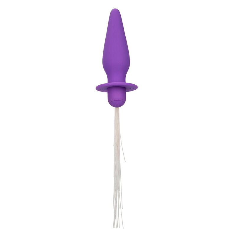 CALEXOTICS - SOUTHERN LIGHTS LEUCHTENDER ANALPLUG 10 VIBRATIONEN SILIKON VIOLETT