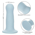 CALEXOTICS - WAVE RIDER ANALPLUG AUS BLAUEM SCHAUMSTOFF