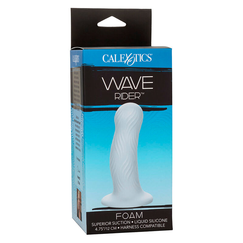 CALEXOTICS - WAVE RIDER ANALPLUG AUS BLAUEM SCHAUMSTOFF