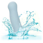 CALEXOTICS - WAVE RIDER ANALPLUG AUS BLAUEM SCHAUMSTOFF