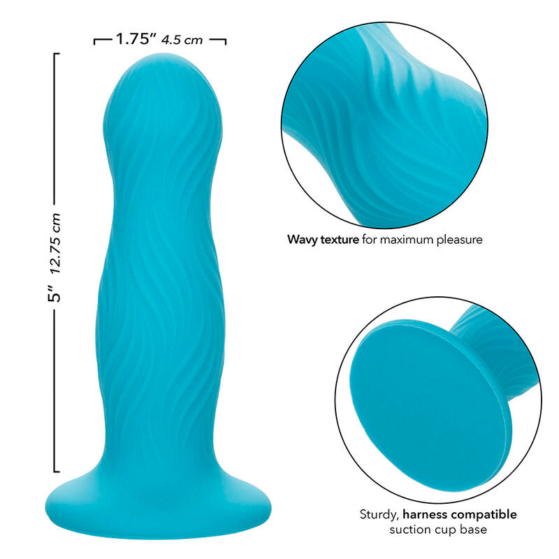 CALEXOTICS - WAVE RIDER ANALPLUG BLAU