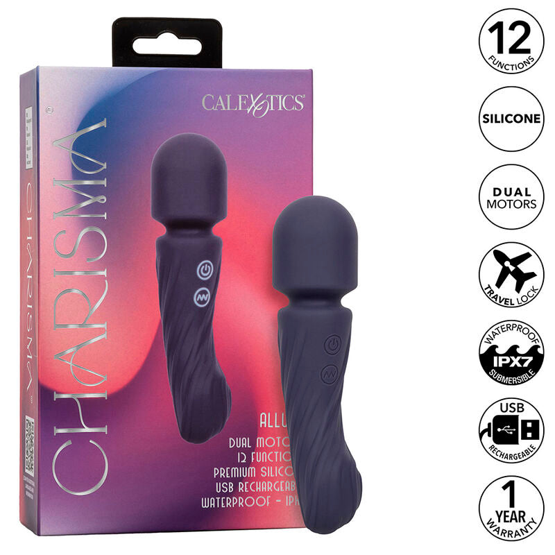 CALEXOTICS - ALLURE MINI MASSEUR WAND 12 FONCTIONS