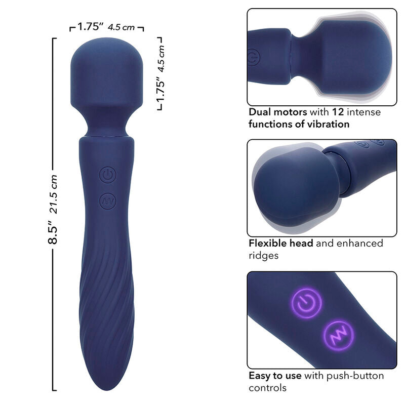 CALEXOTICS - MYSTIQUE MASSEUR WAND 12 FONCTIONS