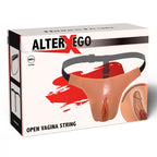 VERBORGENES VERLANGEN – ALTER EGO OFFENER VERSTELLBARER VAGINA-STRING-STUHL