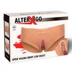 HIDDEN DESIRE - ALTER EGO OFFENER SCHRITT SLIP NIEDRIGE TAILLE FLEISCH