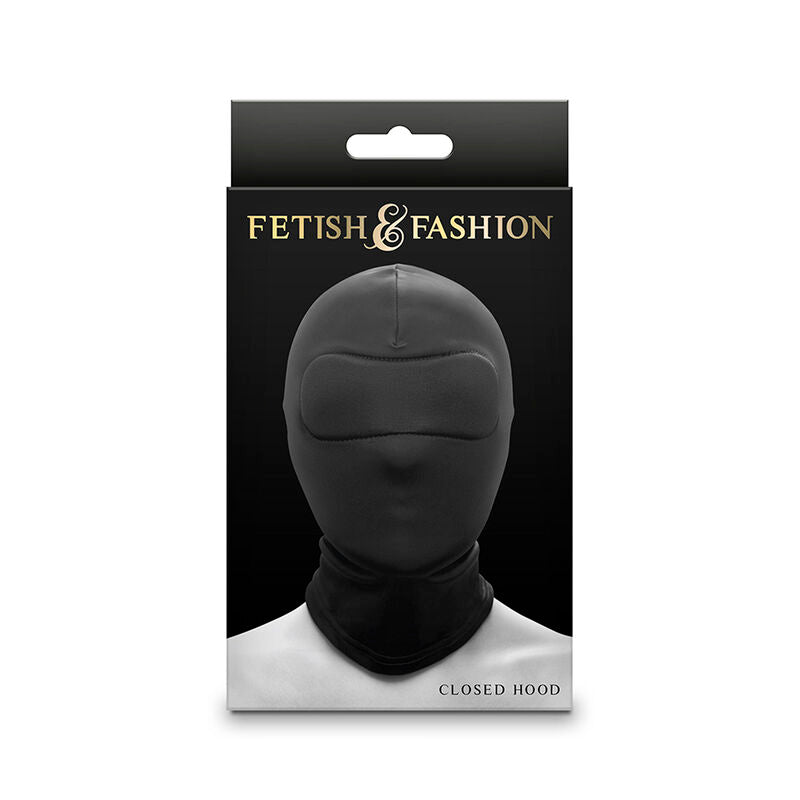 NS NOVELTIES - FETISCH & FASHION GESCHLOSSENE CAGOULE SCHWARZES NYLON