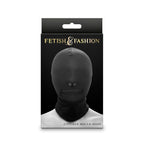 NS NOVELTIES - FETISH & FASHION GESCHLOSSENE STURMHAUBE MIT REISSVERSCHLUSS SCHWARZES NYLON