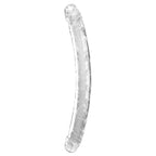 KING COCK - DOPPELTES PROBLEM DOPPELPENIS 46 CM TRANSPARENT