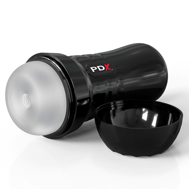 PDX EXTREME - SELBSTGLEITENDER TRANSPARENTER SLIDE & GLIDE MASTEURBATOR