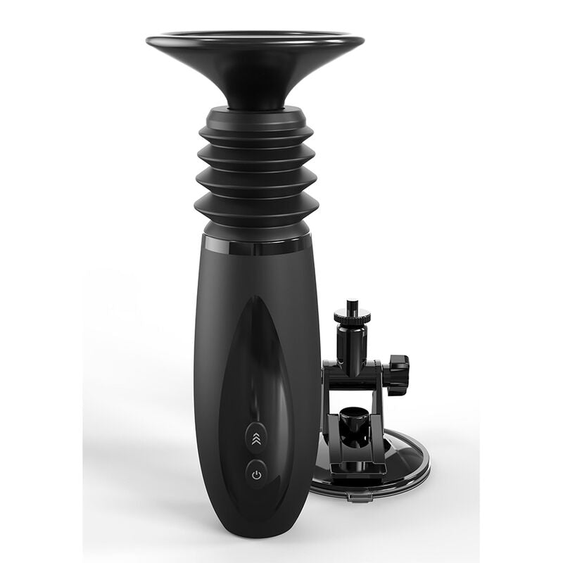 FETISH FANTASY SERIES - BODY DOCK PINCE À GODE THRUSTER MIT 7 SCHUBMODI SCHWARZ