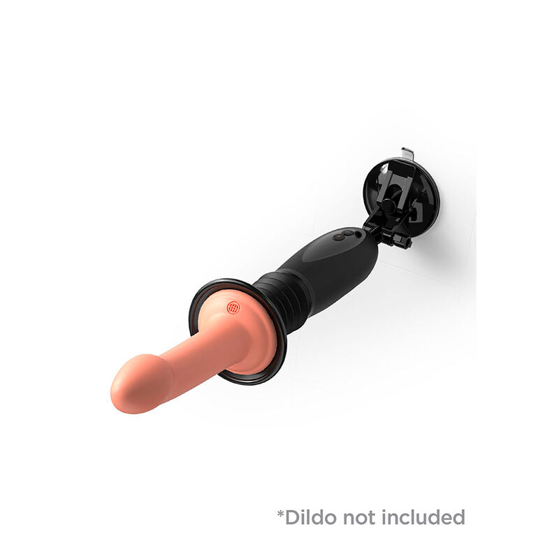 FETISH FANTASY SERIES - BODY DOCK PINCE À GODE THRUSTER MIT 7 SCHUBMODI SCHWARZ