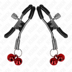 KINK - PINCE À METON DOUBLE CLOCHE ROUGE 6 CM