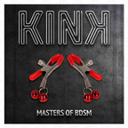 KINK - PINCE À METON DOUBLE CLOCHE ROUGE ROUGE 6 CM