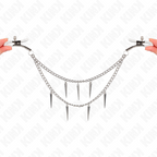 KINK - PINCES À METELIER AVEC CHAÎNES À POINTES 30 CM