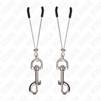 KINK - PINCE À METON CROCHET FIN ARGENT 7 CM