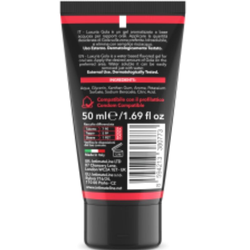 INTIMATELINE LUXURIA - ORALES GLEITGEL ERDBEERGESCHMACK 50 ML