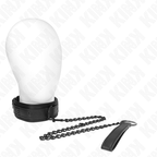 KINK - NEOPREN BONDAGE HALSBAND MODELL 2 MIT VERSTELLBAREM GÜRTEL 78 CM 37,5 X 49,5 CM