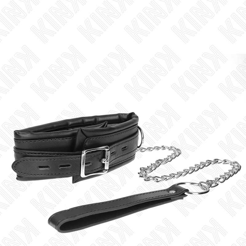 KINK - SCHWERES HALSBAND MIT GÜRTEL 65 CM MODELL 4 VERSTELLBAR 36,5-50 CM