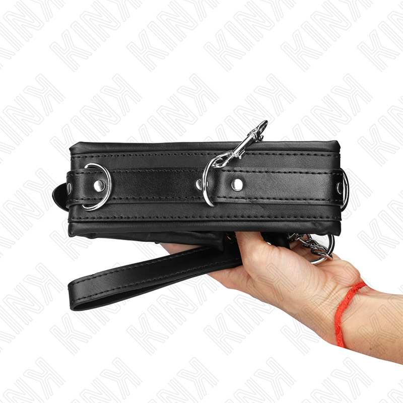 KINK - SCHWERES HALSBAND MIT GÜRTEL 65 CM MODELL 4 VERSTELLBAR 36,5-50 CM