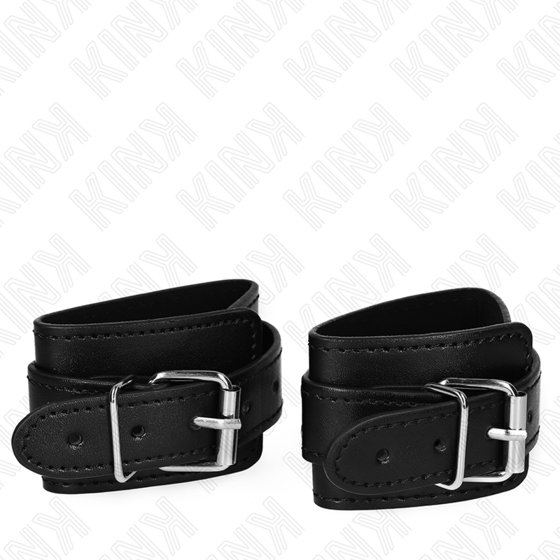 KINK - VERRIEGELBARE HANDGELENKSFESSELN, VERSTELLBAR, SCHWARZ, 21-28 CM X 5,5 CM