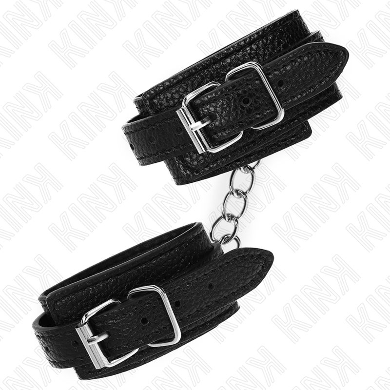 KINK - SCHWARZE SCHLANGENMUSTER-HANDGELENKSTÜTZE, VERSTELLBAR 20-28 CM X 5,4 CM