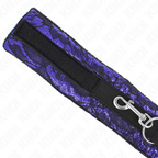 KINK - KURZE SAMT-SPITZENKETTE MIT GÜRTEL 105 CM MIT NYLONBESATZ 44 X 5,5 CM