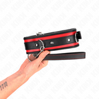 KINK - SCHWERES HALSBAND MIT GÜRTEL 65 CM MODELL 2 VERSTELLBAR 36,5-50 CM