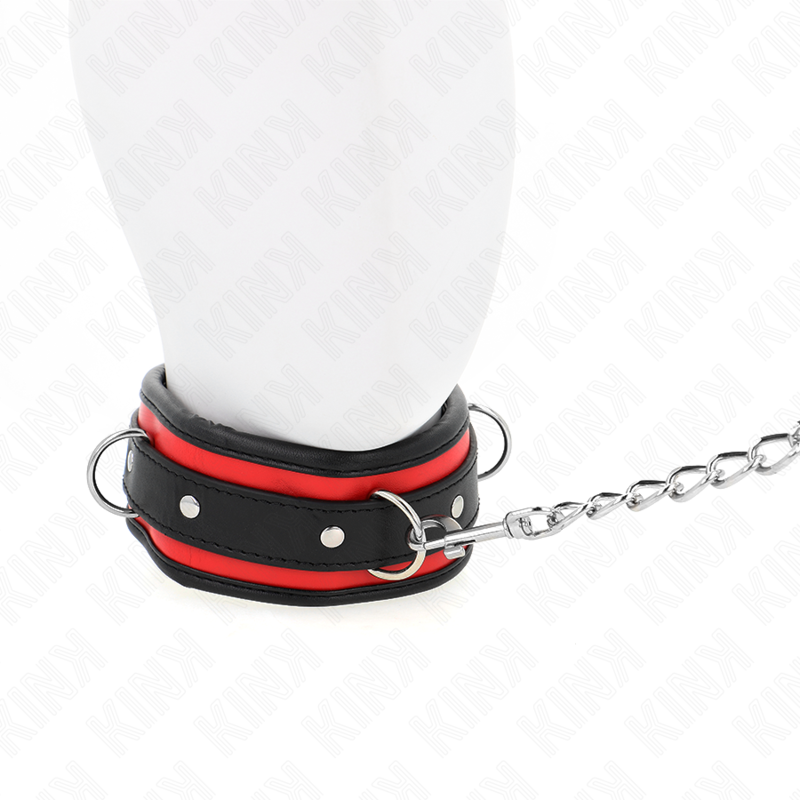 KINK - SCHWERES HALSBAND MIT GÜRTEL 65 CM MODELL 2 VERSTELLBAR 36,5-50 CM