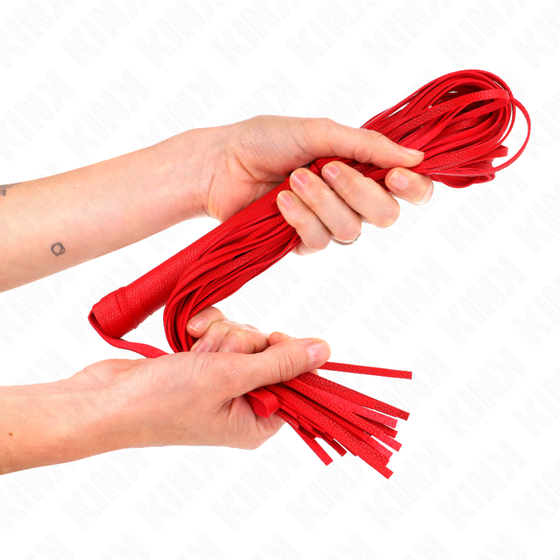 KINK - ROTE FLEXIBLE PVC-PEITSCHE 70 CM