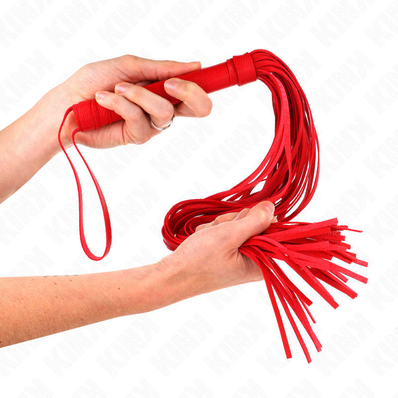 KINK - ROTE FLEXIBLE PVC-PEITSCHE 70 CM