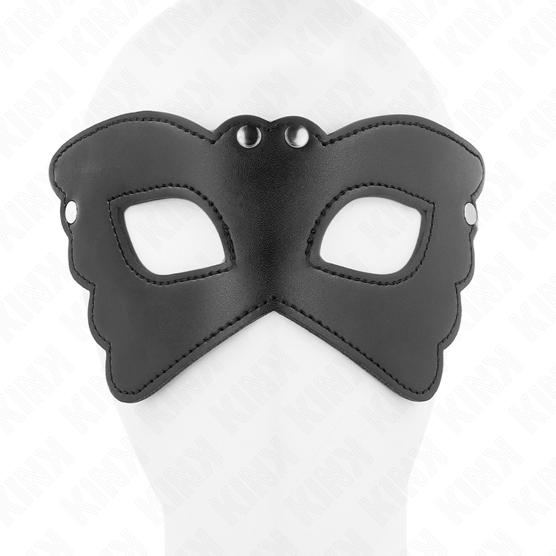 KINK - LEDERMASKE SCHMETTERLINGSFORM 20 x 9 CM