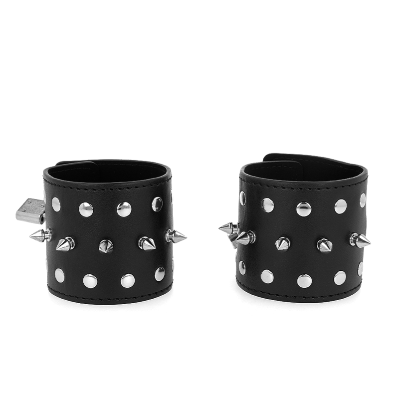 KINK – PUNK-HANDGELENKBÄNDER MIT SPITZEN 25 X 6 CM