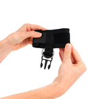 KINK - HANDGELENKSTÜTZE AUS NEOPREN MIT VERSCHLÜSSEN UND SCHNALLEN SCHWARZ VERSTELLBAR 22-34 CM