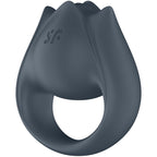 SATISFYER - PERFECT PAIR 2 MULTIVIBRATEUR 2 EN 1 ANNEAU PÉNIS ET STIMULATEUR DE DOIGTS GRIS