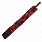 KINK - SPITZENHALSBAND MIT GÜRTEL MIT ECHTEM LEDERGÜRTEL 105 CM / 44 X 5,5 CM