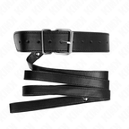 KINK - HALSKETTE MIT GÜRTEL 116 CM SCHWARZES VERSTELLBARES ARMBAND 32-50 CM X 8 CM