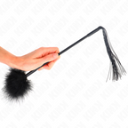 KINK – Silikonpeitsche mit Federn zum Kitzeln 47 cm