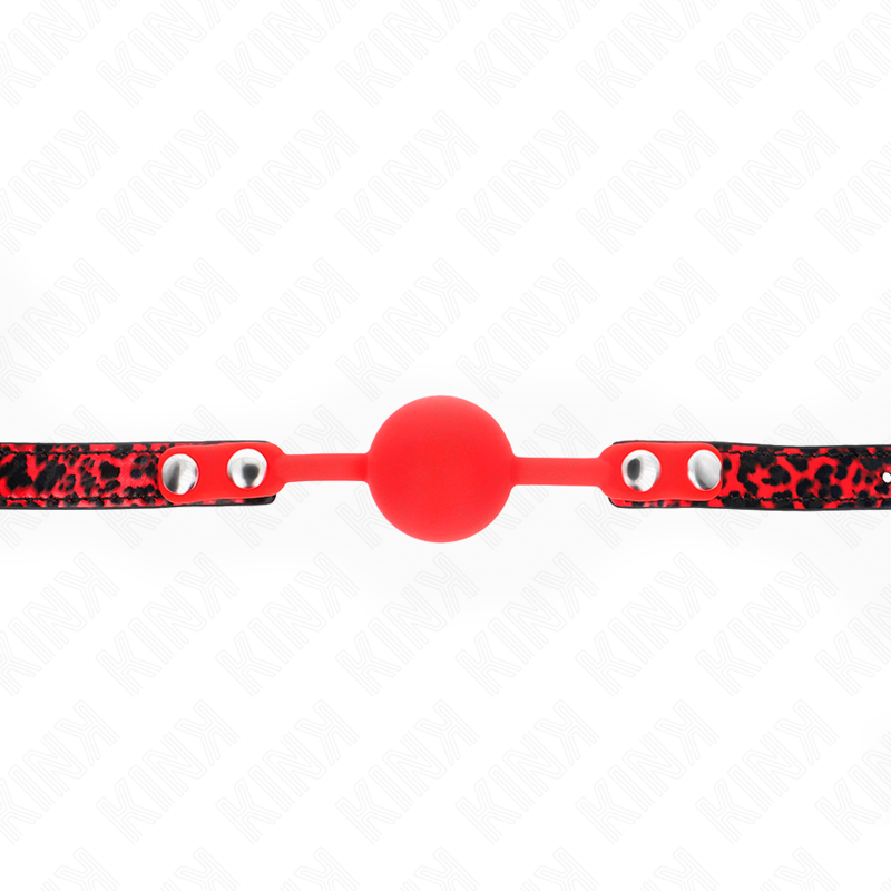 KINK - SILIKONKUGEL 4 CM KNEBEL MODELL 2 60 x 2 CM