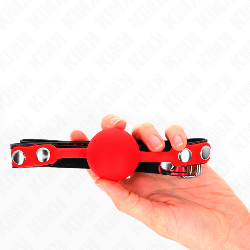 KINK - SILIKONKUGEL 4 CM KNEBEL MODELL 2 60 x 2 CM