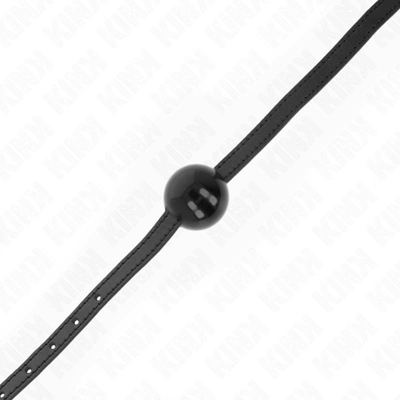 KINK - SCHWARZER MASSIVBALL 4 CM TASCHE 65 x 1,5 CM