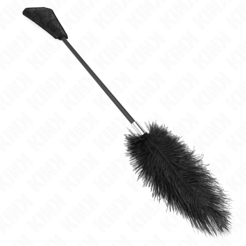 KINK - STRAUSSENFEDERN ZUM KITTLEN MIT SPITZENPADDEL 56 CM