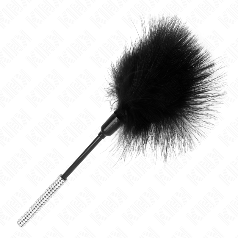 KINK - CHAKOUILLENFEDERN MIT STRASSGRIFF 27 CM
