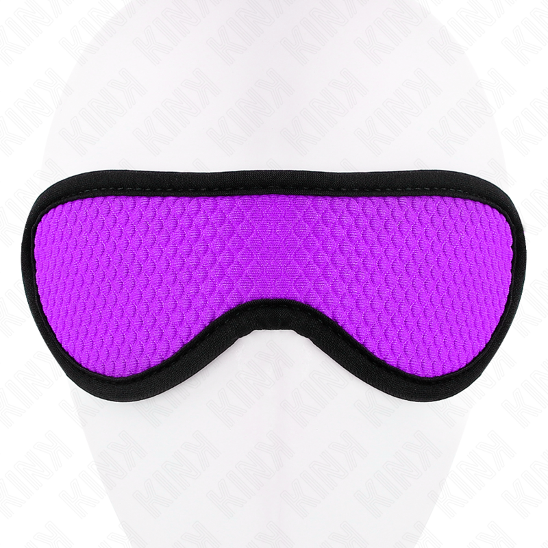 KINK - STRUKTURIERTER SCHUPPENVERBAND MIT UMHÜLLTEM VIOLETTEN RAND 20 x 7 CM