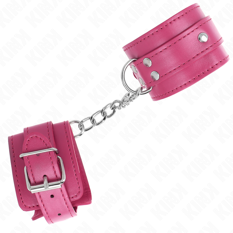 KINK - 3 VERSTELLBARE HANDGELENKBÄNDER ROSA 17,5-25 CM X 6 CM
