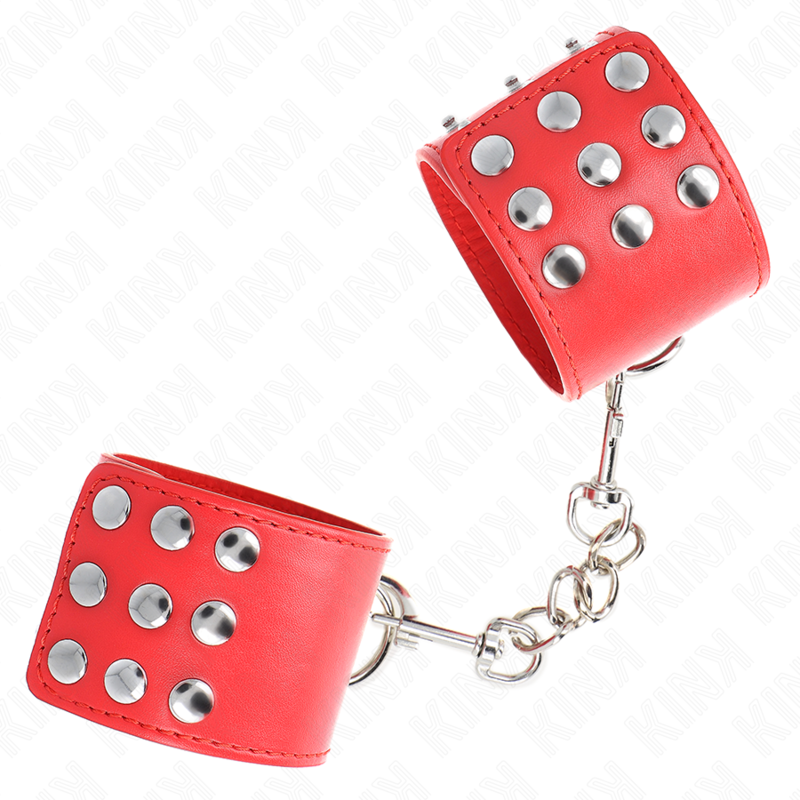 KINK – HANDGELENKSTÜTZE MIT ROTEM DRUCKKNOPF, VERSTELLBAR 19-24 CM X 5,5 CM