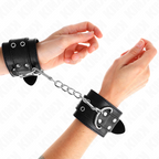 KINK – DOPPELSCHLAUFEN-HANDGELENKSTÜTZE SCHWARZ VERSTELLBAR 19-26 CM