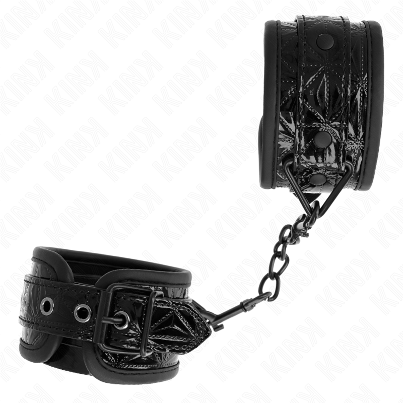 KINK - HANDGELENKSTÜTZE SCHWARZES DIAMANTMUSTER EINSTELLBAR 17-26 CM X 5,5 CM